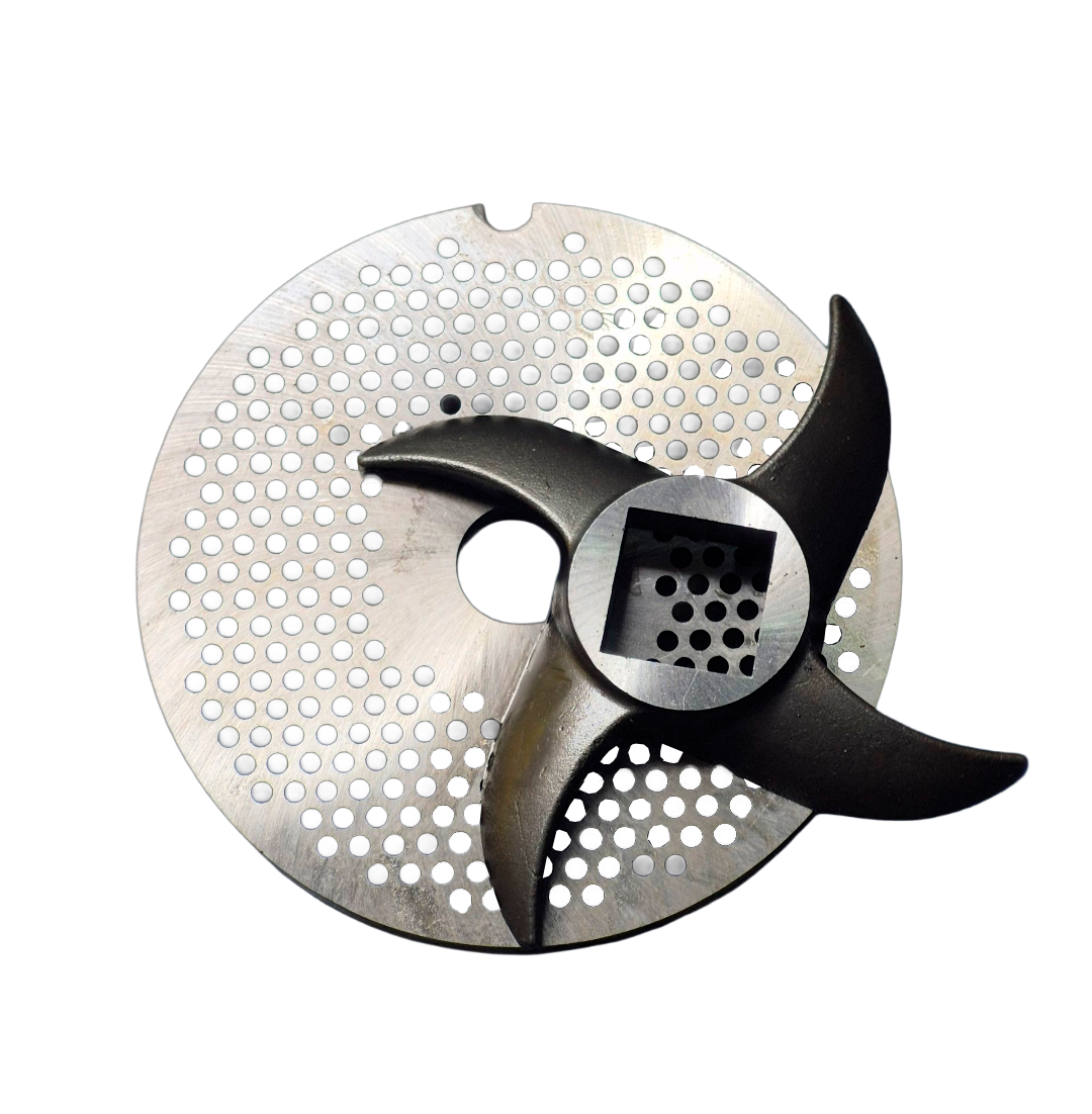 j.disco y cuchilla N° 8 Ø 4 Inox Interprise